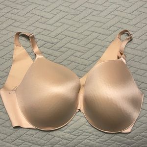Soma Vanishing Back Full Coverage Bra 40DDD Cream